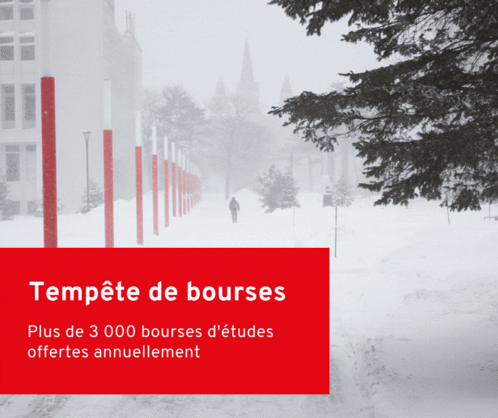 Tempête de bourses. Plus de 3000 bourses d'études offertes annuellement! Consultez le répertoire de bourses! 