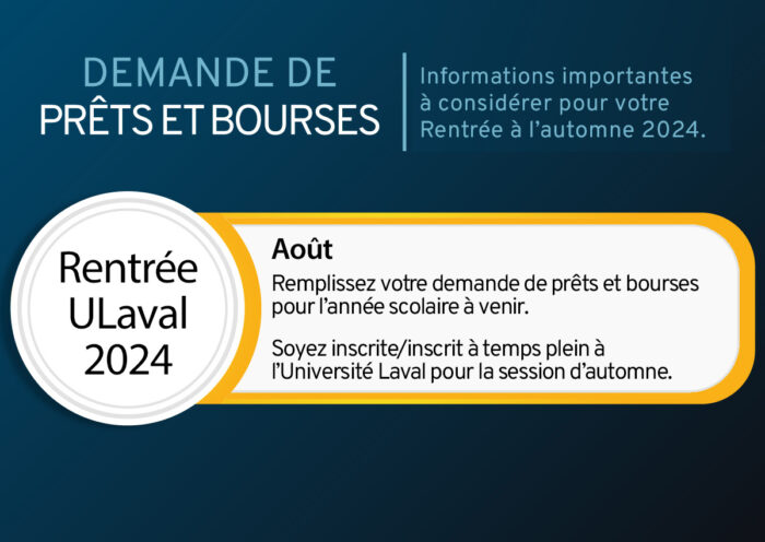 Demande de prêts et bourses pour l'année 2024-2025.