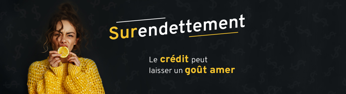 Surendettement: le crédit peut laisser un goût amer.